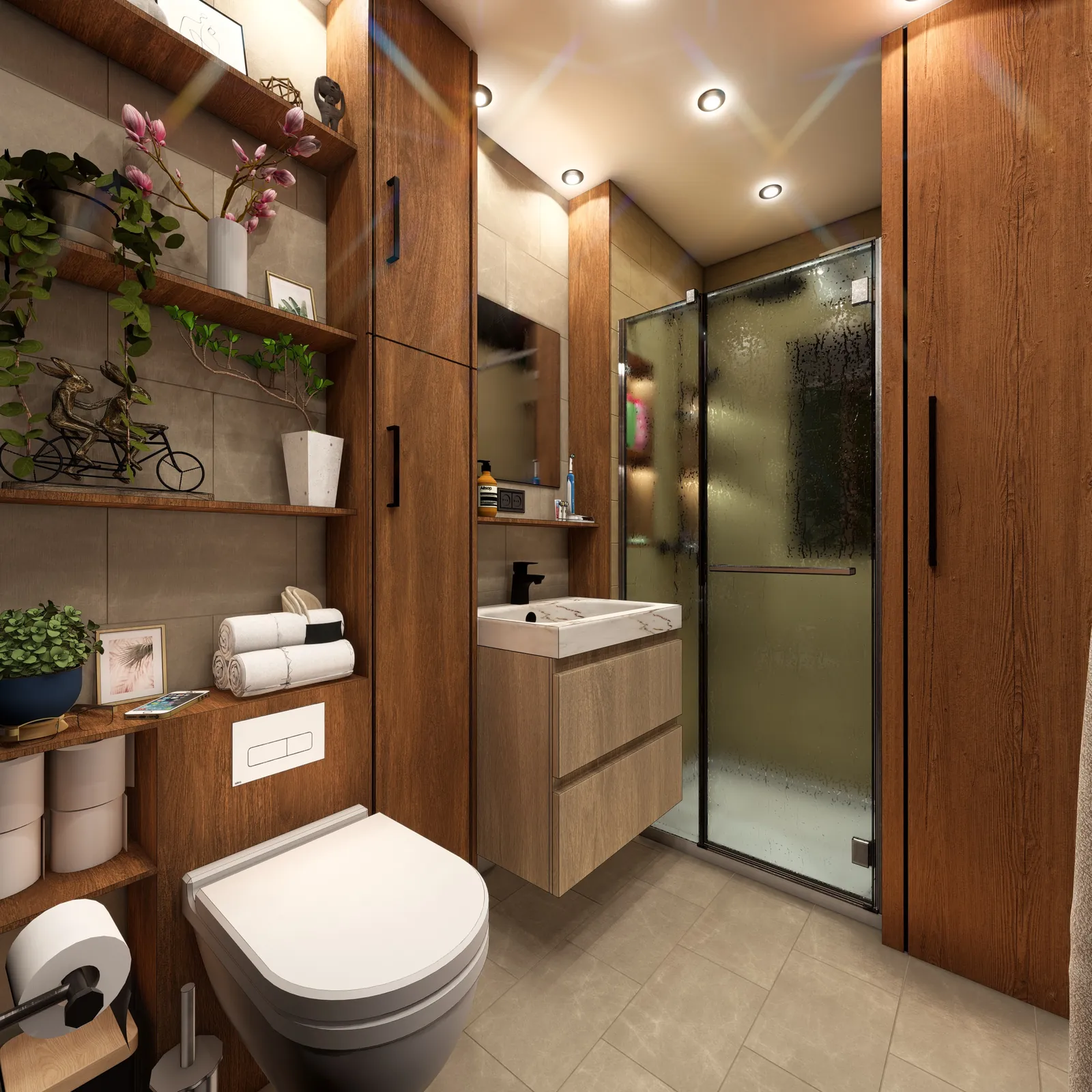 Bathroom after refurbishment